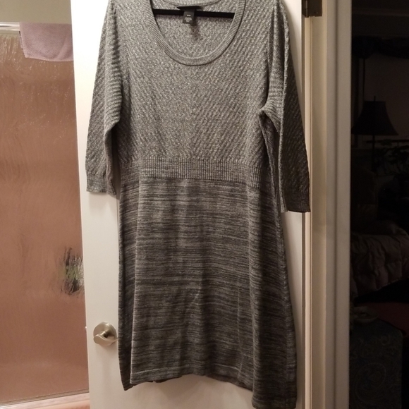 Lane Bryant Dresses & Skirts - Gray sweater dress.
